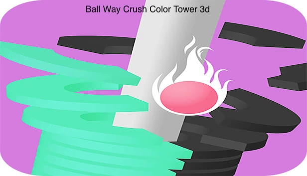 Ball Way Crush Color Tower 3d 游戏封面