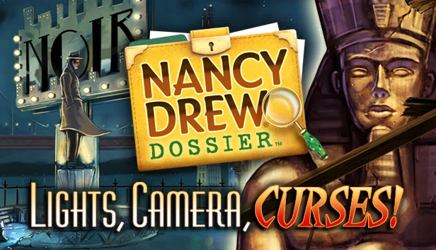 南茜·朱尔档案：Lights, Camera, Curses!（Nancy Drew® Dossier: Lights, Camera, Curses!） 游戏封面