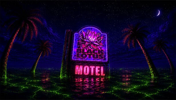 黑莲花旅馆（Black Lotus Motel） 游戏封面