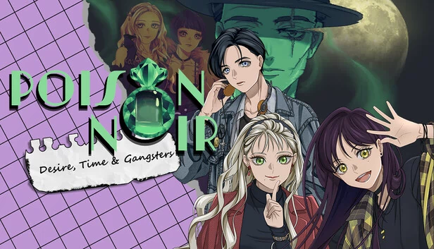黑色毒药：欲望、时间与黑帮（Poison Noir: Desire, Time & Gangsters） 游戏封面