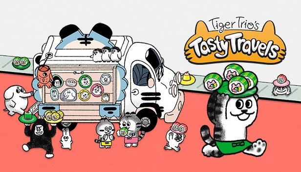 老虎三人组的美味之旅（Tiger Trio's Tasty Travels） 游戏封面