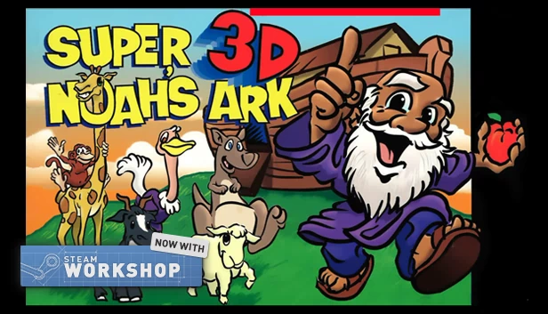 超级3-D诺亚方舟(Super 3-D Noah's Ark) 游戏封面
