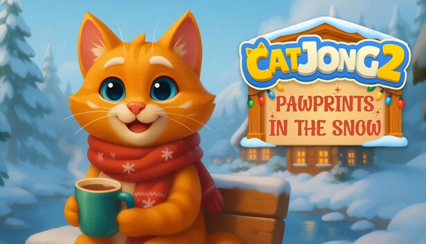 猫咪麻将2：雪地爪印（Catjong 2: Pawprints in the Snow） 游戏封面