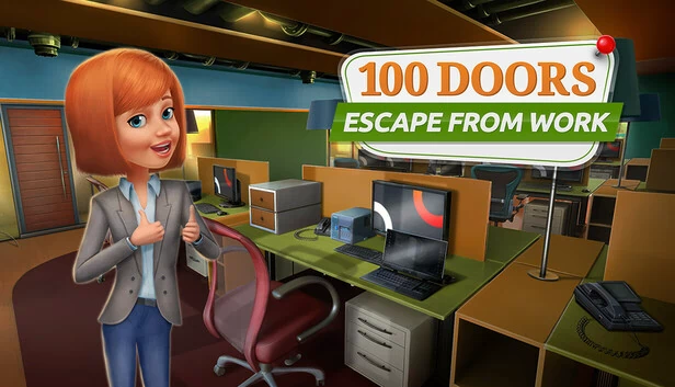 100 Doors: Escape from Work 游戏封面
