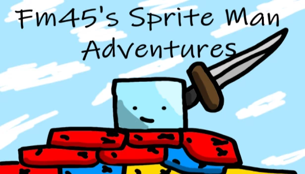 Fm45的精灵人冒险（Fm45's Sprite Man Adventures） 游戏封面