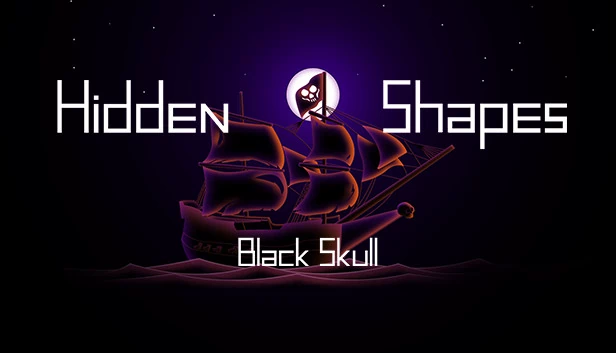 Hidden Shapes Black Skull - 拼图游戏（Hidden Shapes Black Skull - Jigsaw Puzzle Game） 游戏封面