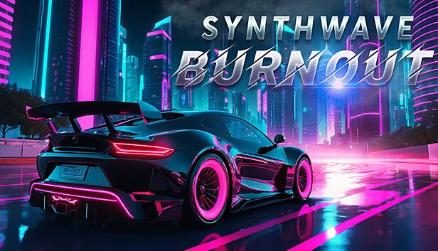 合成波狂飙（Synthwave Burnout） 游戏封面