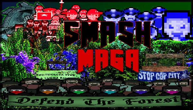 粉碎MAGA！特朗普僵尸末日：帝国的黄昏（Smash MAGA! Trump Zombie Apocalypse: Twilight of Empire） 游戏封面