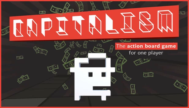 资本主义 单人动作棋盘游戏（CAPITALISM The action board game for one player） 游戏封面