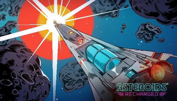 小行星：充能（Asteroids: Recharged） 游戏封面