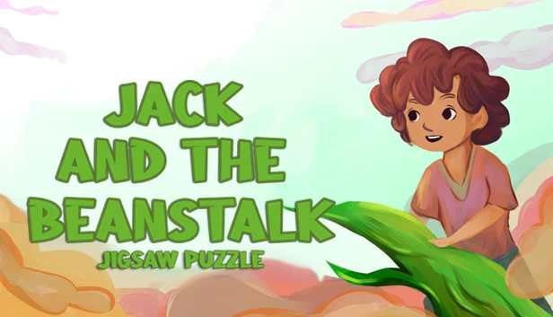 拼图游戏 - 杰克与魔豆（Jigsaw Puzzle - Jack and the Beanstalk） 游戏封面