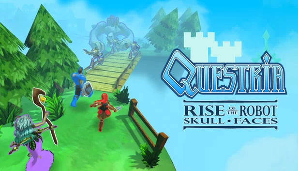 奎斯特里亚:机械骷髅脸的崛起(Questria: Rise of the Robot Skullfaces) 游戏封面