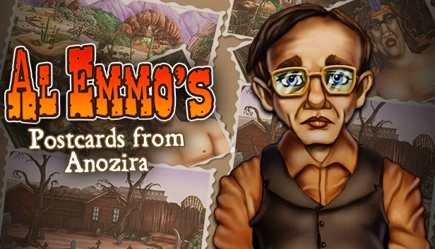 来自安齐拉的明信片（Al Emmo's Postcards from Anozira） 游戏封面