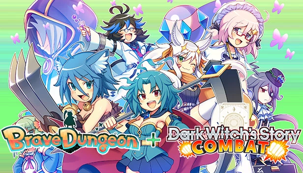 勇敢地下城 + 黑暗女巫的故事:战斗(Brave Dungeon + Dark Witch's Story : Combat) 游戏封面