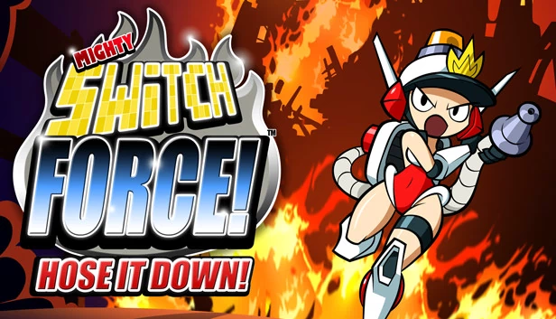 强力转换!冲洗!(Mighty Switch Force! Hose It Down!) 游戏封面