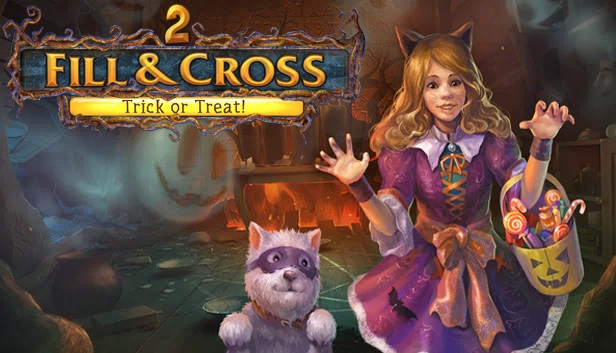 填字与连线:不给糖就捣蛋 2(Fill and Cross Trick or Treat 2) 游戏封面