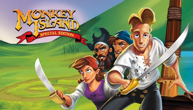 猴岛秘密:特别版(The Secret of Monkey Island: Special Edition) 游戏封面