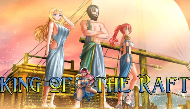 木筏之王 - 一款LitRPG视觉小说末日冒险游戏（King of the Raft - A LitRPG Visual Novel Apocalypse Adventure） 游戏封面