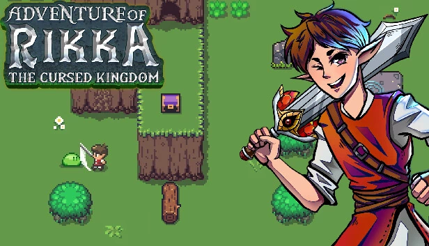 六花冒险 - 被诅咒的王国（Adventure of Rikka - The Cursed Kingdom） 游戏封面