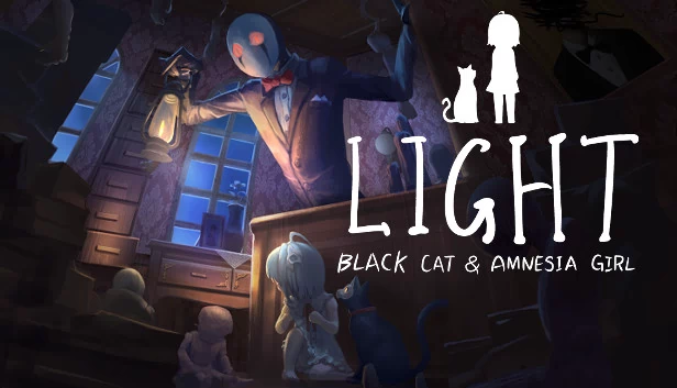 光：黑猫与失忆少女（LIGHT: Black Cat & Amnesia Girl） 游戏封面
