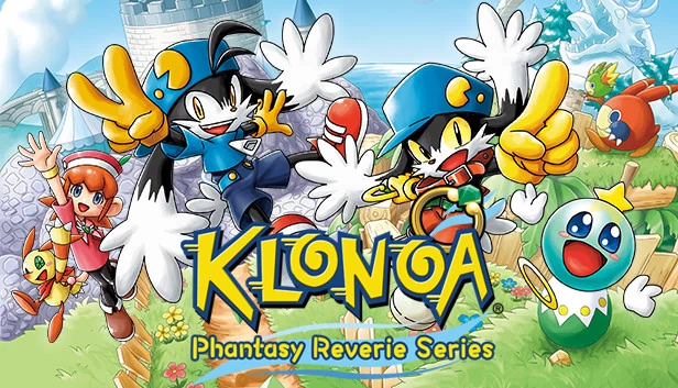 风之少年克罗诺亚1＆2 乘风归来（Klonoa Phantasy Reverie Series） 游戏封面