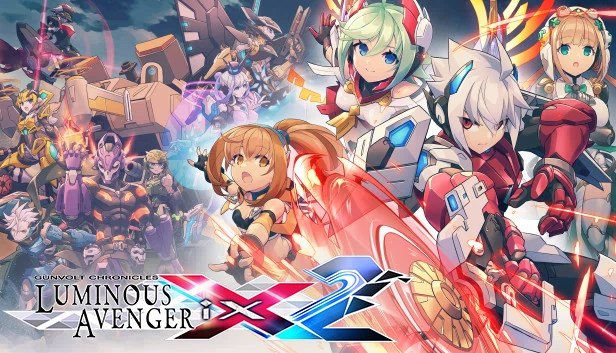 苍蓝雷霆：刚武特务 iX 2（Gunvolt Chronicles: Luminous Avenger iX 2） 游戏封面