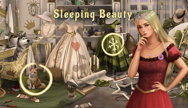 睡美人：隐藏物品（Sleeping Beauty: Hidden Objects） 游戏封面