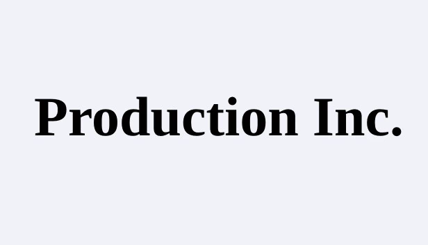 制作公司（Production Inc.） 游戏封面