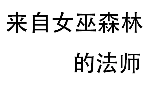来自女巫森林的法师 游戏封面