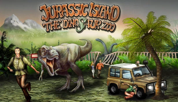 侏罗纪岛:恐龙动物园(Jurassic Island: The Dinosaur Zoo) 游戏封面