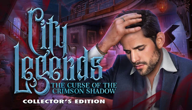 城市传奇:绯红阴影的诅咒 收藏版(City Legends: The Curse of the Crimson Shadow Collector's Edition) 游戏封面
