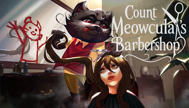 喵库拉伯爵的理发店（Count Meowcula's Barbershop） 游戏封面