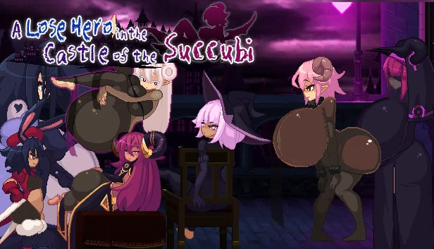 魅魔城堡中的落魄英雄（A Lose Hero in the Castle of the Succubi） 游戏封面