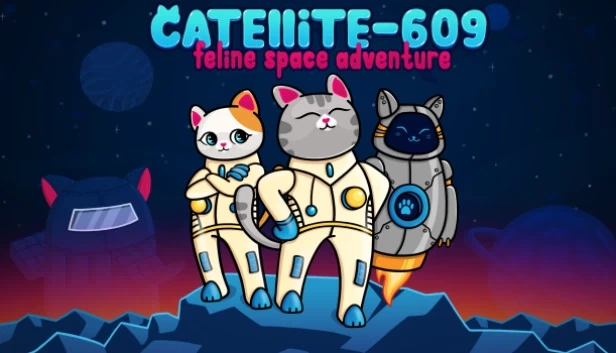 Catellite-609：猫咪太空冒险（Catellite-609: feline space adventure） 游戏封面