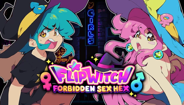 FlipWitch - 禁忌性爱魔法（FlipWitch - Forbidden Sex Hex） 游戏封面