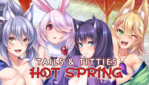 尾巴与乳头 温泉(Tails & Titties Hot Spring) 游戏封面