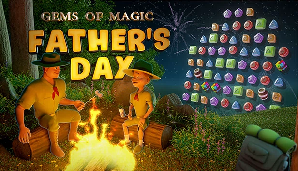 魔法宝石：父亲节（Gems of Magic: Father's Day） 游戏封面