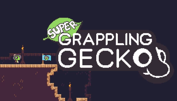 超级抓钩壁虎（Super Grappling Gecko） 游戏封面