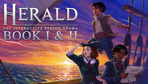 先驱者：互动式戏剧 - 第一卷与第二卷（Herald: An Interactive Period Drama - Book I & II） 游戏封面
