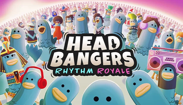 Headbangers: Rhythm Royale 游戏封面