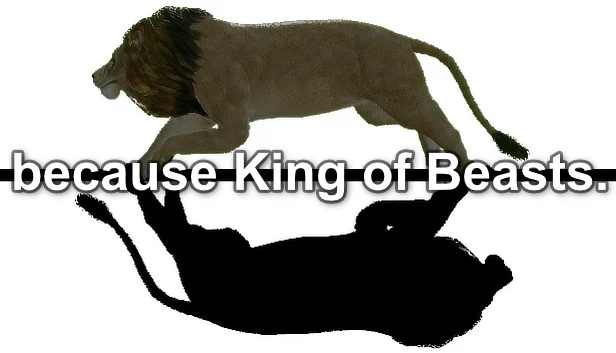 因为兽王。（because King of Beasts.） 游戏封面