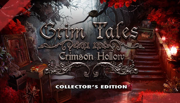 恐怖传说：血红深渊 收藏版（Grim Tales: Crimson Hollow Collector's Edition） 游戏封面