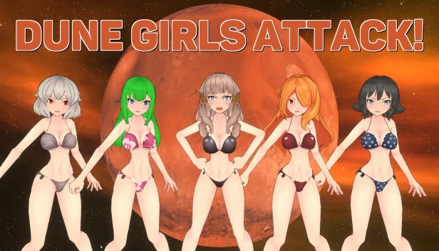 沙丘少女出击！（Dune Girls Attack!） 游戏封面