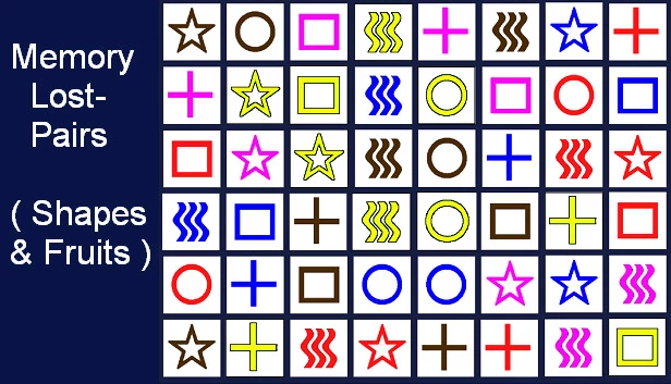 失忆配对™（Memory Lost-Pairs™） 游戏封面