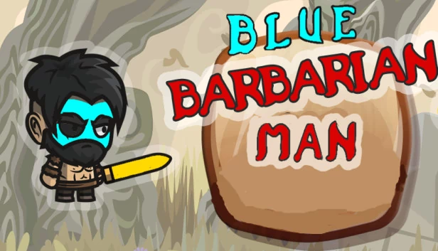 蓝色野蛮人（Blue Barbarian Man） 游戏封面
