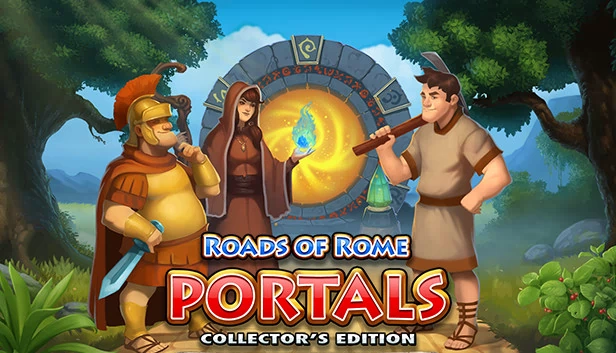 罗马之路：传送门 收藏版（Roads Of Rome: Portals Collector's Edition） 游戏封面