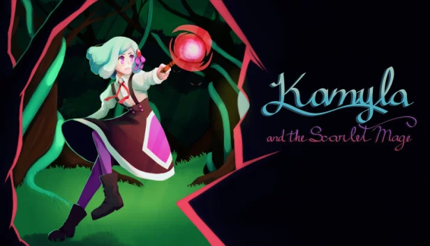 卡米拉与猩红法师（Kamyla and the Scarlet Mage） 游戏封面