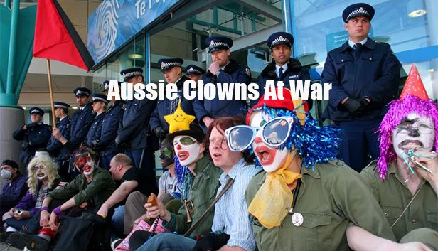 澳洲小丑大战（Aussie Clowns At War） 游戏封面