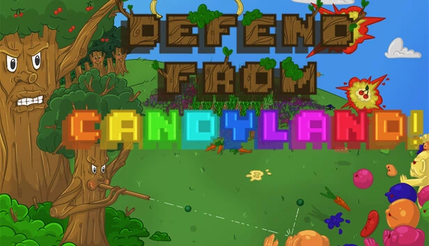 糖果王国防御战！（Defend from Candyland!） 游戏封面