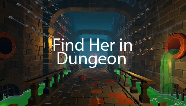 地牢寻她（3D任务）（Find Her in Dungeon (3D Quest)） 游戏封面